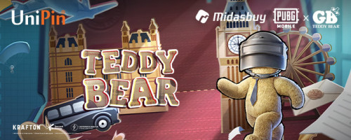 Dapatkan Teddy Bear dan UniPin Credits dengan cara top up UC sebanyak-banyaknya